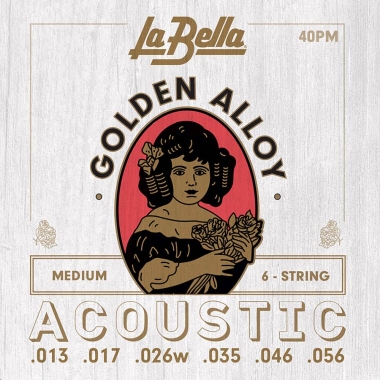 LaBella L-40PM zestaw strun do gitary akustycznej