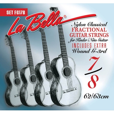LaBella L-FG178 zestaw strun do gitary klasycznej