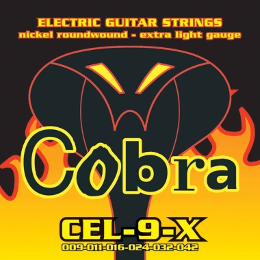 Cobra CEL-9-X zestaw strun do gitary elektrycznej