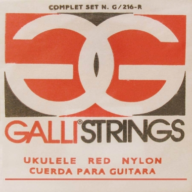 Galli G-216-R zestaw strun do ukulele sopranowego