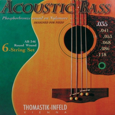 Thomastik THAB-346 zestaw strun do gitary basowej akustycznej 6-strunowej