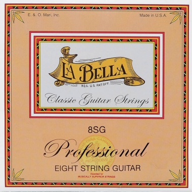 LaBella L-8SG zestaw strun do gitary klasycznej 8-strunowej