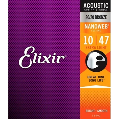 Elixir EL-11002 zestaw strun do gitary akustycznej