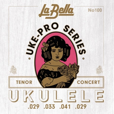 LaBella L-100 zestaw strun do ukulele tenorowego/koncertowego