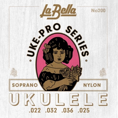 LaBella L-200 zestaw strun do ukulele sopranowego