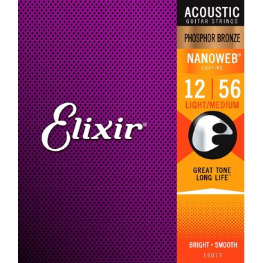 Elixir EL-16077 zestaw strun do gitary akustycznej