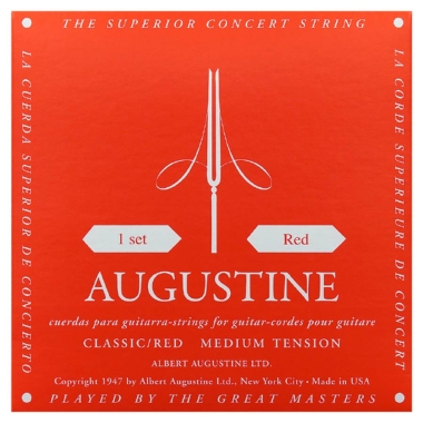 Augustine AU-RED zestaw strun do gitary klasycznej