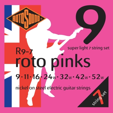 Rotosound R9-7 zestaw strun do gitary elektrycznej