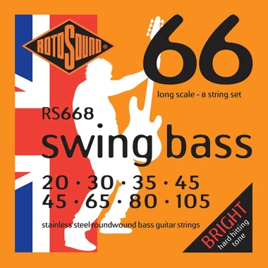 Rotosound RS668 zestaw strun do gitary basowej