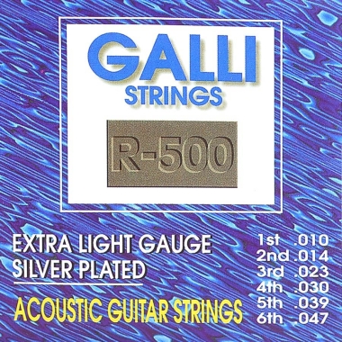 Galli R-500 zestaw strun do gitary akustycznej