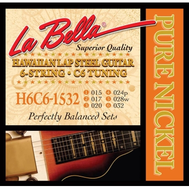 LaBella L-H6C61532 zestaw strun do gitary hawajskiej