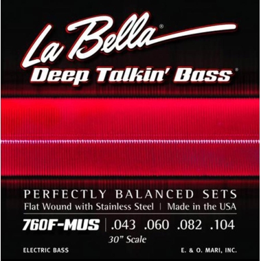 LaBella L-760F-MUS zestaw strun do gitary basowej