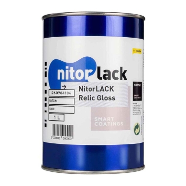 NitorLACK N260784104 lakier nitrocelulozowy przeźroczysty relic - 1000ml